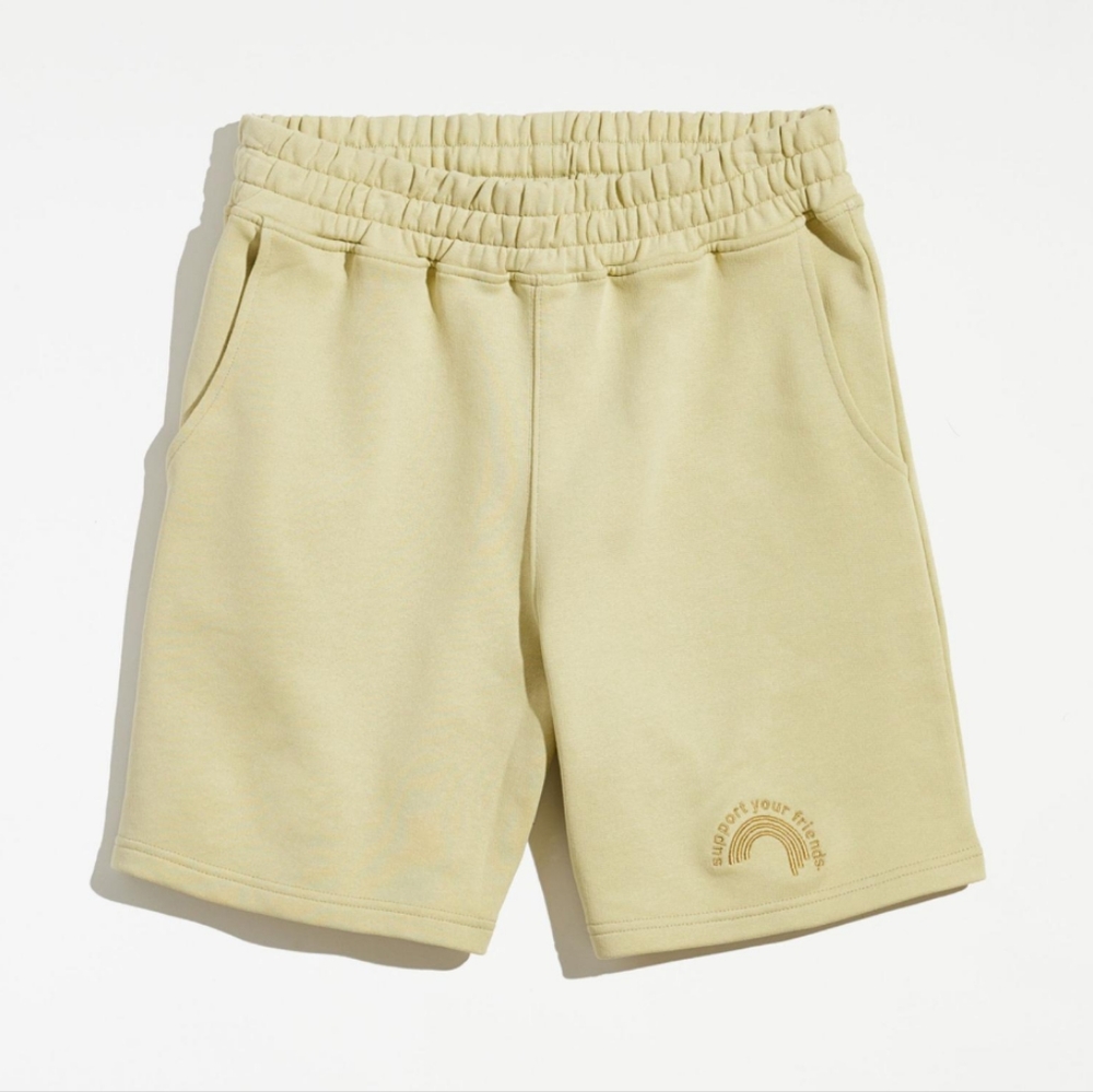 KROST The Cameron Terry Shorts in Green Haze
